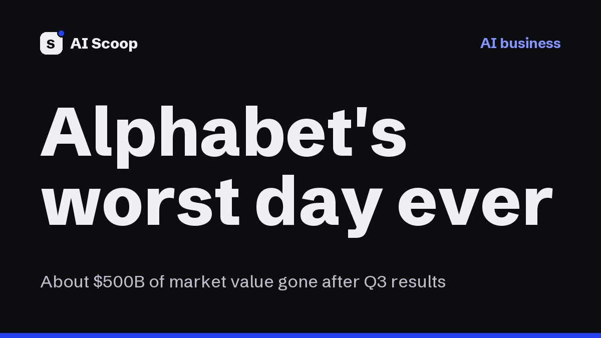 Alphabet's worst day ever: illustration for this story