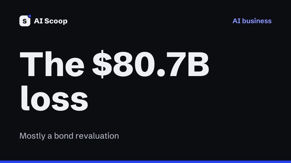 Text cover reading The $80.7B loss, for the story on Anthropic's first-half 2026 results in its IPO prospectus