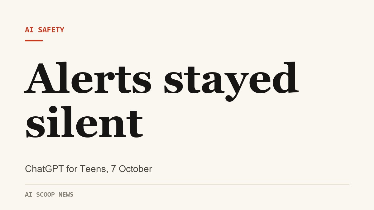 ChatGPT for Teens unacceptable risk: cover for this story